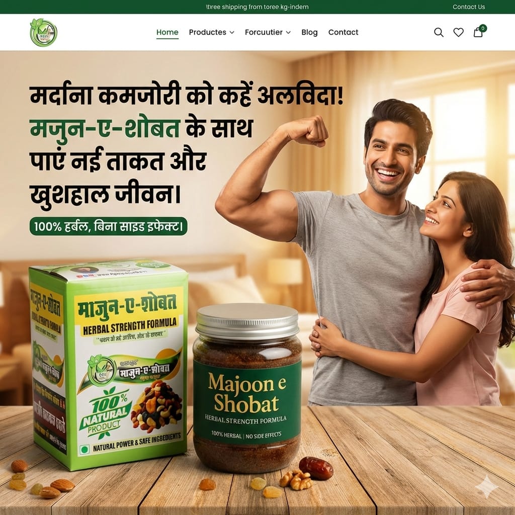 कमजोरी का इलाज अब आयुर्वेद से ! माजून से मिलेगी प्राकृतिक ताकत MAJUN E SHOBAT