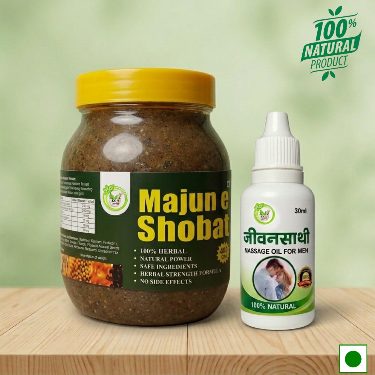 Ayurvedic Majoon + Jeevansathi Oil Combo for Men’s Strength – कमजोरी, स्टैमिना और परफॉर्मेंस का पावरफुल समाधान